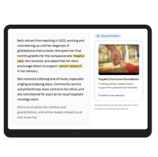 Display Advertising example